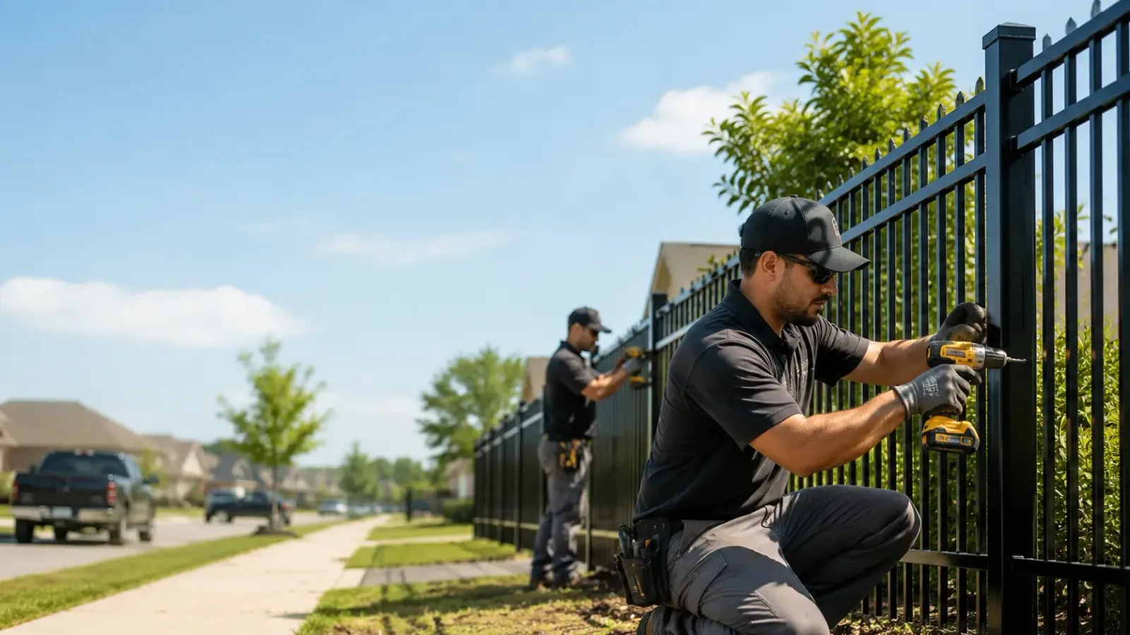 Metal Fence Installation in Addington, OK